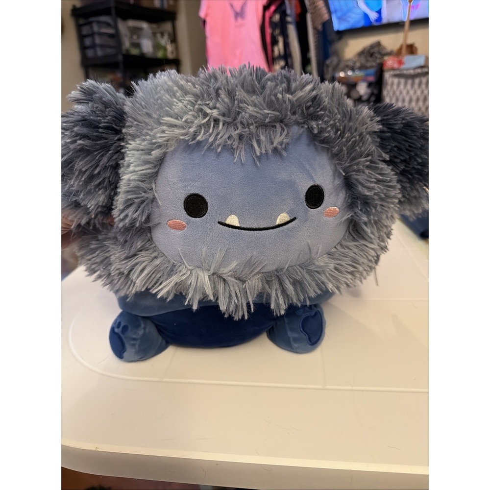 NWT Rare Squishmallow Dani Bigfoot Blue 12" Plush With Tags Stuffed Animal - Picture 6 of 8